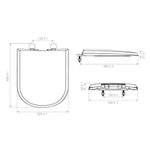 ASSENTO LOREN LUNA PP SOFT CLOSE BRANCO 7150027 LORENZETTI