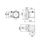 BOMBA CIRCULAÇÃO BCL6 100W 220V LORENZETTI