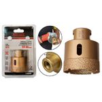SERRA COPO DIAMANTADA 50MM PARA ESMERILHADEIRA 461,0009 ROCAST