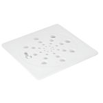 GRELHA PLÁSTICA QUADRADA 15CM BRANCO OVERTIME