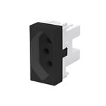 TOMADA MÓDULO HABITAT BLACK PADRÃO 2P+T 20A 250V 4036 FAME