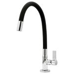 TORNEIRA COZINHA BANCADA FLEX PRETA C-65 1/4V. (G) 02285 ARAÚJO METAIS