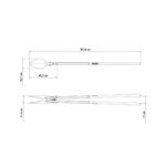 CAVADEIRA ARTICULADA LIGHT COM CABO 1,45 METROS 77566/813 TRAMONTINA
