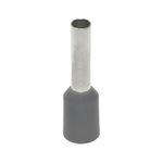 TERMINAL PRE-ISOLADO TIPO TUBULAR CINZA 4,0MM