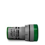 VOLTIMETRO DIGITAL 22MM VERDE AD22-22VS-G 20/500V SIBRATEC