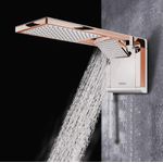 CHUVEIRO ACQUA DUO ELETRÔNICO ROSE GOLD 7800W 220V LORENZETTI