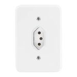 TOMADA POLLAR 2P+T 10A 250V BRANCO 1901.113 RADIAL