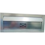 CAIXA DE CORRESPONDÊNCIA INOX GRANDE 16X36CM 0023 RMC