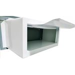 CAIXA DE CORRESPONDÊNCIA INOX GRANDE 16X36CM 0023 RMC