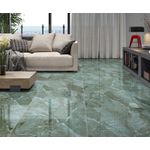 PISO EXTRA RETIFICADO INTENSY VERDE POLIDO 66X66 (CX 2,18M²) FORMIGRES