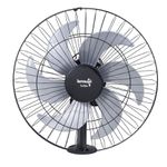 VENTILADOR PAREDE 50CM 150W TUFÃO PRETO BIVOLT LORENSID