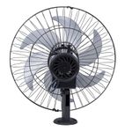 VENTILADOR PAREDE 50CM 150W TUFÃO PRETO BIVOLT LORENSID