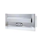 CAIXA DE CORRESPONDÊNCIA INOX PEQUENA 15X30CM 0021 RMC