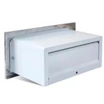 CAIXA DE CORRESPONDÊNCIA INOX PEQUENA 15X30CM 0021 RMC