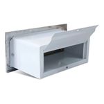 CAIXA DE CORRESPONDÊNCIA INOX PEQUENA 15X30CM BRANCO 0036 RMC