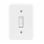 INTERRUPTOR POLLAR 1 TECLA PARALELA 10A 250V BRANCO 1901005 RADIAL