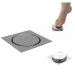 RALO QUADRADO CLICK INOX 15X15CM 42792 J.J.M. GRELHAS