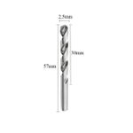BROCA AÇO RÁPIDO 2,5MM IW1212 IRWIN