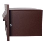 CAIXA DE CORRESPONDÊNCIA INOX PEQUENA 15X30CM CORTEN 0043 RMC