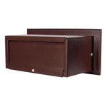 CAIXA DE CORRESPONDÊNCIA INOX PEQUENA 15X30CM CORTEN 0043 RMC