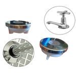 KIT PORCA / REFORÇO / CANOPLA INOX RETA 304 CN-016E ICO METAIS