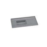 PIA SINTÉTICA STANDARD GRANITADA 100X53CM CINZA 505210 A.J. RORATO