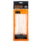 ABRAÇADEIRA NYLON BRANCA 4,8X200MM FOXLUX