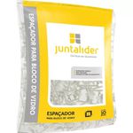 ESPAÇADOR BLOCO VIDRO 08CM BRANCO JUNTALIDER