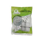 ESPAÇADOR BLOCO VIDRO 10CM BRANCO ECOLIDER