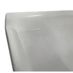 PIA SINTÉTICA STANDARD GRANITADA 160X50CM GELO 506009 A.J. RORATO