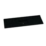 PIA SINTÉTICA STANDARD GRANITADA 160X50CM PRETO 506008 A.J. RORATO