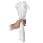ABRAÇADEIRA NYLON BRANCA 7.0X370 FOXLUX