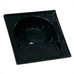 TANQUE BATEDOR SINTÉTICO GRANITADO SIMPLES Nº 1 60X60CM PRETO 500308 A.J. RORATO