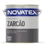 ZARCÃO CINZA FOSCO 3,6 LITROS LS115-LTGL NOVATEX