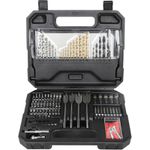 JOGO DE BROCAS E BITS 125 PEÇAS WS9958 WESCO