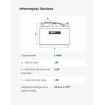 TANQUE POLIETILENO 3.000LTS FORTLEV