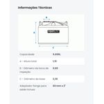 TANQUE POLIETILENO 5.000LTS 2070025 FORTLEV