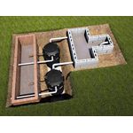 BIODIGESTOR DE ESGOTO MAX 700L/DIA 2090033 FORTLEV