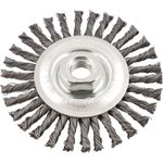 ESCOVA DE AÇO CIRCULAR 4.1/2" X 1/4" M14 TORCIDA VONDER