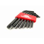 JOGO CHAVES TORX CURTA 7 PEÇAS T10 A T40 140880 WORKER