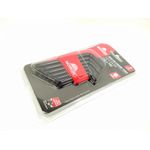 JOGO CHAVES TORX CURTA 7 PEÇAS T10 A T40 140880 WORKER