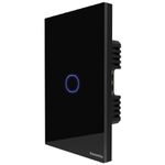 INTERRUPTOR 1 TECLA SMART ONNE PRETO 10A BIVOLT 57199/050 TRAMONTINA