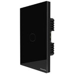 INTERRUPTOR 1 TECLA SMART ONNE PRETO 10A BIVOLT 57199/050 TRAMONTINA