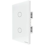 INTERRUPTOR 2 TECLAS SMART ONNE BRANCO 10A BIVOLT 57199/001 TRAMONTINA