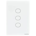 INTERRUPTOR 3 TECLAS SMART ONNE BRANCO 10A BIVOLT 57199/002 TRAMONTINA