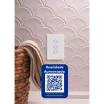INTERRUPTOR 3 TECLAS SMART ONNE BRANCO 10A BIVOLT 57199/002 TRAMONTINA