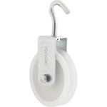 ROLDANA 4CM PLÁSTICA COM GANCHO 3233000040 VONDER