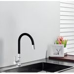 TORNEIRA COZINHA BANCADA FLEX BLACK 6280 C-74 5/8" 24942 PEVILON