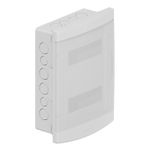 QUADRO DE DISTRIBUIÇÃO EMBUTIR DISJ. 12N/16D SEM BARRAMENTO BRANCO 33046995 TIGRE