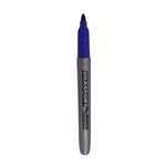 MARCADOR PERMANENTE PONTA FINA 2MM AZUL 7854 BRASFORT